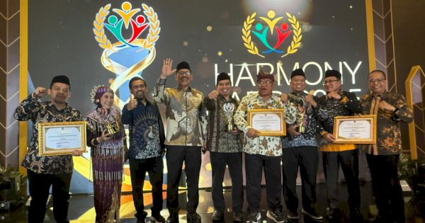 FKUB Harumkan Makassar di Nasional, Raih Harmony Award 2025