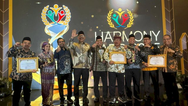 FKUB Harumkan Makassar di Nasional, Raih Harmony Award 2025