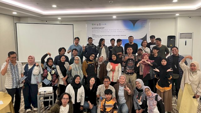 AJI Makassar&ndash;UNICEF Latih Jurnalis Perkuat Pemberitaan Akurat soal Imunisasi