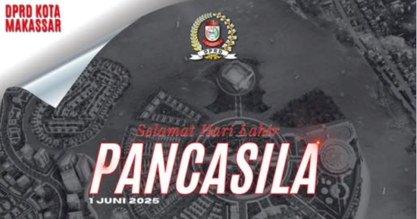 Ketua DPRD Makassar Ajak Warga Kokohkan Persatuan di Momen Hari Lahir Pancasila