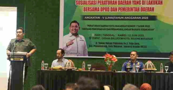 DPRD Makassar Dorong Kesadaran Warga Lewat Sosialisasi Perda Pencegahan Bahaya Kebakaran