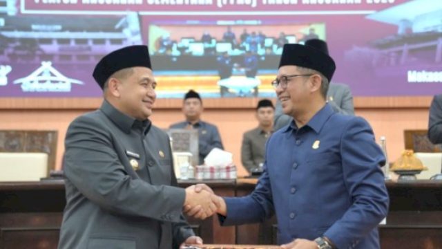 DPRD Makassar dan Pemkot Sepakati APBD Perubahan 2025 Rp5,1 Triliun