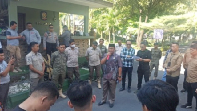 Dugaan Arogansi Manajemen Alfamidi, SAPMA PP Makassar Geruduk DPRD Makassar