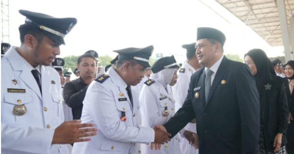 Wali Kota Makassar Munafri Lantik 263 Pejabat Eselon IV di Lapangan Karebosi