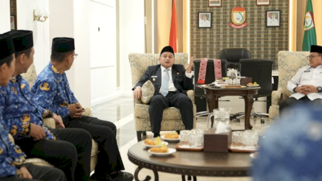 Munafri Titip Penguatan Toleransi dan Pembinaan Keagamaan Saat Ditemui Kakan Kemenag Makassar