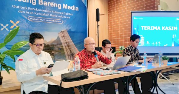 BI: Ekonomi Sulsel Tumbuh 5,01 Persen di Triwulan III 2025