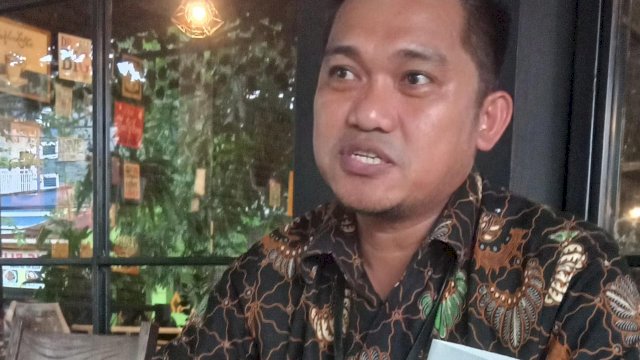 Ketua Askab PSSI Gowa, Yanuar Iswandy. (Foto: Yos/HN)