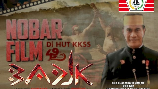 Andi Amran Sulaiman akan menghadiri nobal film Badik di Studio 4 XXI Mal Ratu Indah. (Foto: ist)