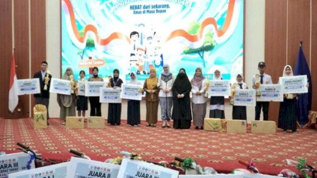 Pangkep sabet dua penghargaan di Hari Anak Nasional tingkat Provinsi Sulsel ||handover 