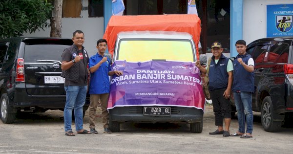Bantuan Tahap Pertama Bosowa Peduli Jangkau 115 KK Korban Banjir Bandang di Solok Sumbar