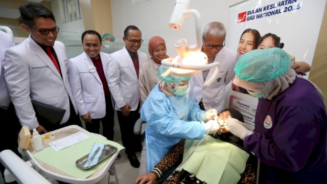 Perawatan gigi dan Gusi gratis di RSGMP Unhas Makassar. (Foto: ist)