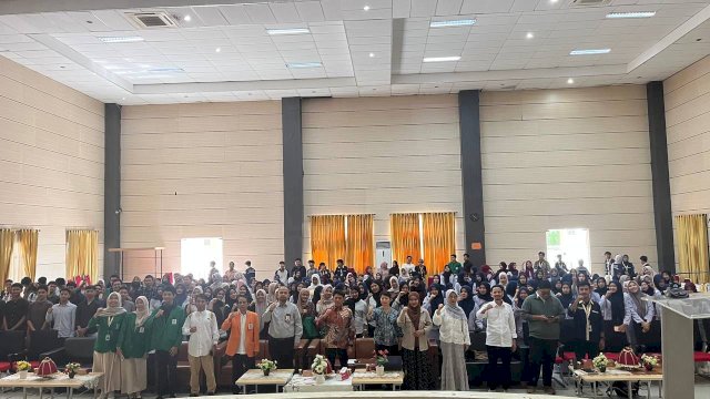Lewat IB Fair, HMJ Perbankan Syariah UIN Alauddin Perkuat Sinergi Global Syariah