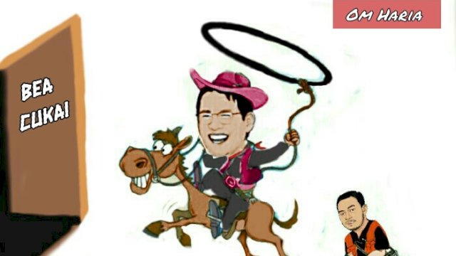 Karikatur Menteri Keuangan Purbaya Yudhi Sadewa (Dodi/harian.news) 