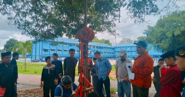 Lembaga PONDASI Beri Layanan Sondir Gratis untuk Ponpes Darul Aman Gombara