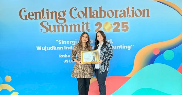 PT Harsen Laboratories Dianugerahi Penghargaan Mitra Pentahelix pada Genting Collaboration Summit 2025