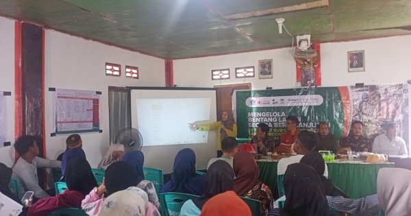 Tim Inti TP2CI Sub Lanskap 73 Cenrana Gelar Rembuk Ide: Perkuat Pengelolaan Lahan Berkelanjutan di Bone