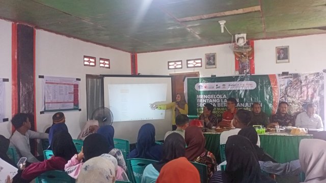 Tim Inti TP2CI Sub Lanskap 73 Cenrana Gelar Rembuk Ide: Perkuat Pengelolaan Lahan Berkelanjutan di Bone