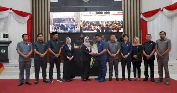 DPRD Gowa Terima Nota Keuangan dan Ranperda Perubahan APBD 2025