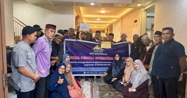 Hikma DPC Manggala Salurkan Donasi Rp28,8 Juta untuk Korban Bencana Aceh