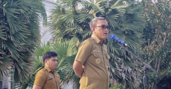 Bupati Jeneponto Tegaskan Kedisiplinan ASN dalam Upacara Senin Pagi