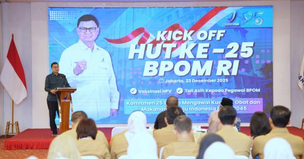 BPOM 25 Tahun, Dari Regulasi ke Kemanusiaan