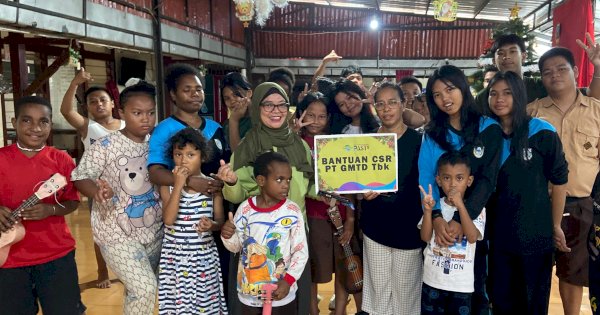 Sambut Natal 2025 dan Tahun Baru, GMTD Salurkan Bantuan ke Panti Asuhan di Tanjung Bunga