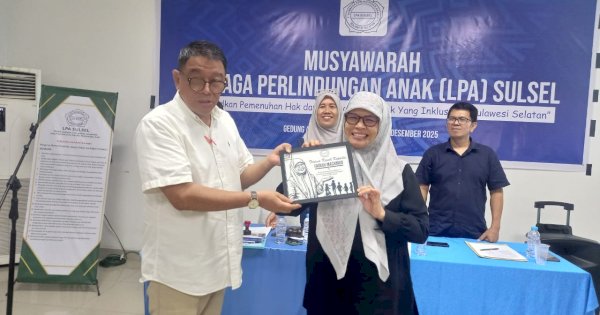 Andi Yudha Yunus Terpilih Sebagai Ketua LPA Sulsel Gantikan Fadiah Mahmud