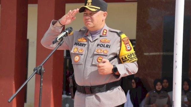 Kapolres Sinjai, AKBP Harry Azhar ||irman@harian.news 