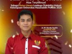 Parlemen Pusat LeDHaK UNHAS 2025 Tetapkan A.M. Randy Sheky sebagai Ketua Umum 2026