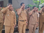 Kecamatan Mamajang Gelar Apel Pagi Rutin, Tekankan Integritas dan Disiplin ASN