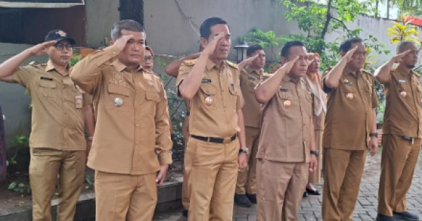 Kecamatan Mamajang Gelar Apel Pagi Rutin, Tekankan Integritas dan Disiplin ASN