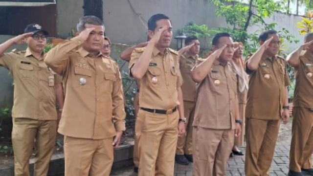 Kecamatan Mamajang Gelar Apel Pagi Rutin, Tekankan Integritas dan Disiplin ASN