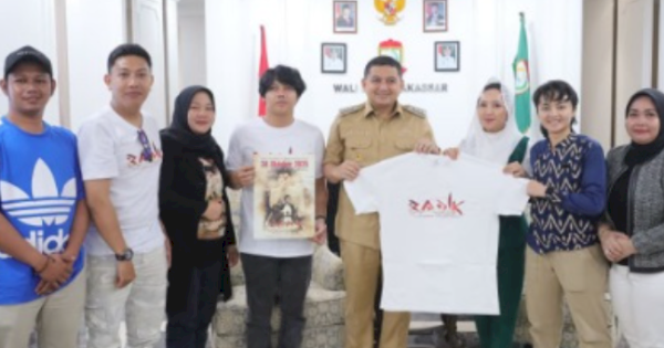 Dinas Pariwisata Kota Makassar Dampingi Wali Kota Terima Audiensi PT Indora Global Film