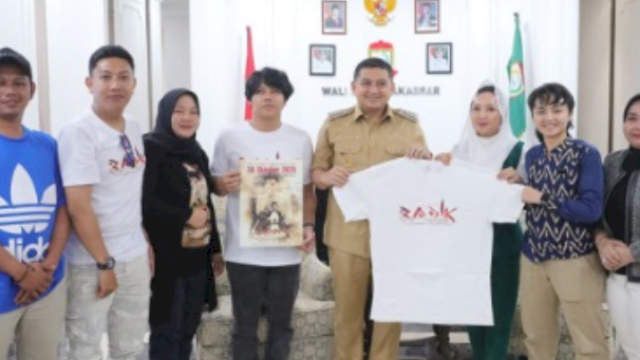 Dinas Pariwisata Kota Makassar Dampingi Wali Kota Terima Audiensi PT Indora Global Film