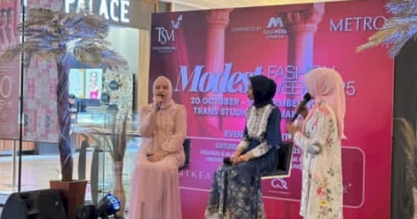 Dispar Makassar Hadiri Metro Modest Fashion Week 2025, Dukung Pertumbuhan Ekraf Fesyen