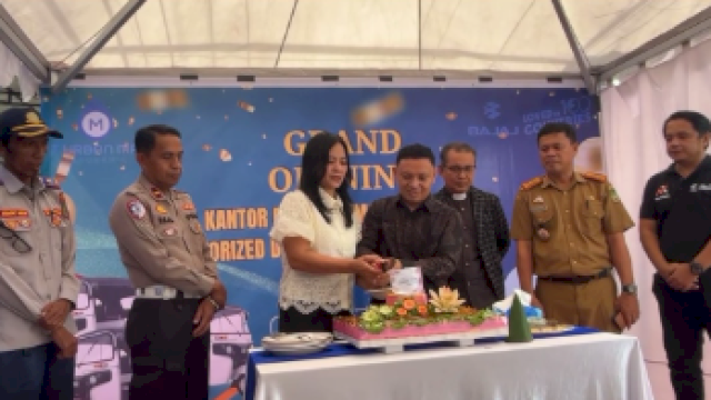 Launching Bajaj Maxride di Palopo. (Foto: dok Maxride)