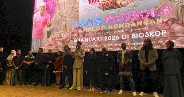 Film Uang Passolo Diputar Perdana di XXI Panakkukang, Usung Realita Pernikahan Bugis-Makassar