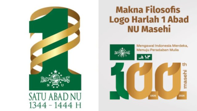 Logo Harlah 1 Abad NU 2026: Filosofi dan Cara Mendownloadnya ||kolase_docNU