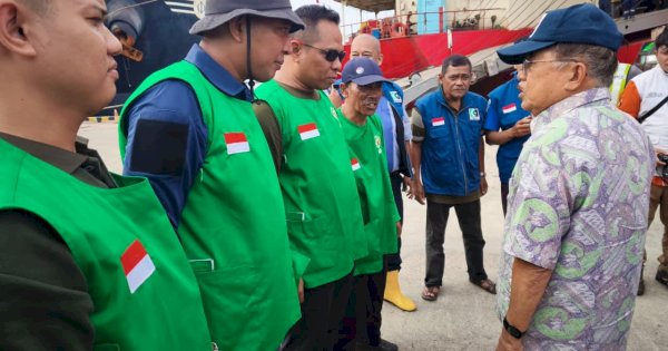 Dari Tanjung Priok, PMI Kirim Relawan dan Ribuan Ton Logistik untuk Korban Bencana
