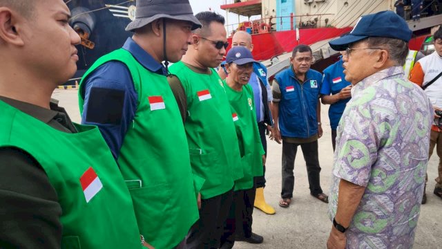 Dari Tanjung Priok, PMI Kirim Relawan dan Ribuan Ton Logistik untuk Korban Bencana
