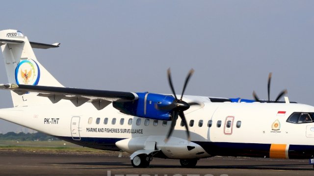 Pesawat ATR 42-500 milik Indonesia Air Transport ||handover