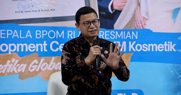 Taruna Ikrar Kepala BPOM Dorong UMKM Kosmetik Bersaing Global, Potensi Ekonomi hingga Rp 158 Triliun per Tahun