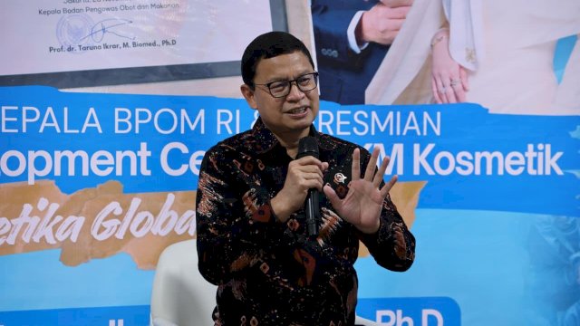 Kepala BPOM RI, Prof. Taruna Ikrar. (Dok. Ist)