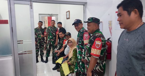 PMI Makassar Nilai Program Donor Darah Kodim 1408/BS Sangat Strategis