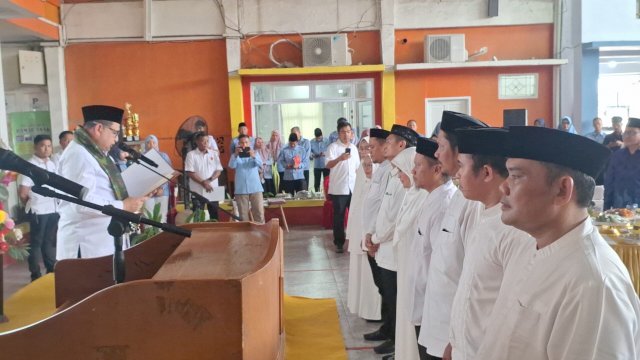Wali Kota Makassar Lantik Pengurus FKPP, Nurfadjri Fadeli Luran Didaulat Menjadi Ketum FKPP Kota Makassar