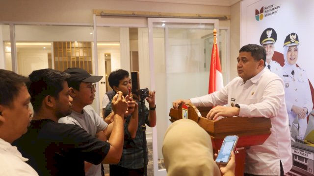 Wali Kota Makassar, Munafri Arifuddin mengungkapkan cuaca ekstrem di Makassar, Rabu (21/1). (Dok. Humas)