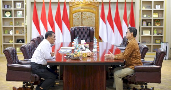 Dari Pangan Sehat Sukseskan Program MBG ke Obat Herbal: Pertemuan Taruna Ikrar dan Amran Sulaiman Perkuat Kemandirian Nasional