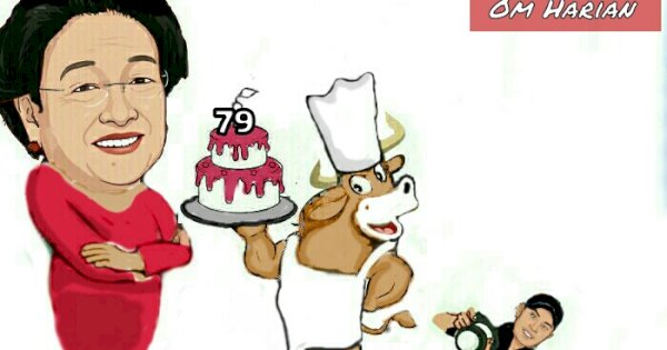 Megawati Soekarnoputri Ulang Tahun ke 79