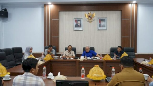 DPRD Gowa bahas dampak ritel modern bagi UMKM di rapat dengar pendapat ||HO_yoz@harian.news