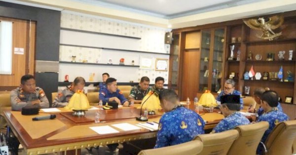 Bupati Jeneponto Pimpin Rapat Forkopimda Tangani Cuaca Ekstrem